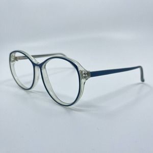 Rodenstock Eyeglasses Frame Clear Blue Round Nelly‎ Honey Full Rim H7068